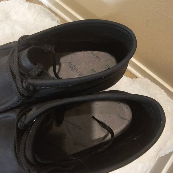 NWOT Clark's Wallabee Black Boots Size 12 - Picture 5 of 6